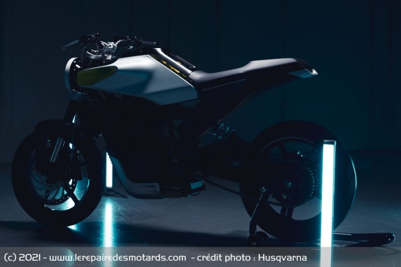 La E-Pilen Concept est propulsée par un moteur de 10,8 ch La E-Pilen Concept est propulsée par un moteur de 10,8 ch