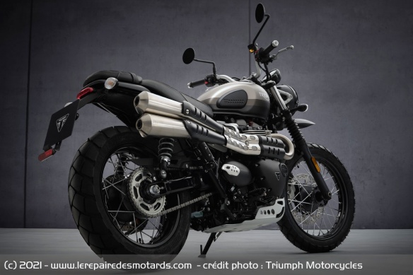 Triumph Street Scrambler 900 Sandstorm Edition