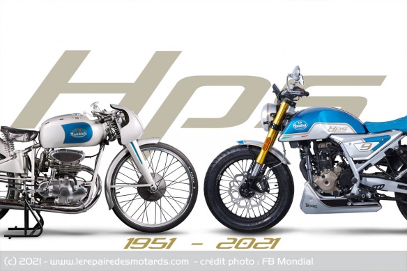 La 125 d'Ubbiali de 1951 et l'édition hommage de 2021