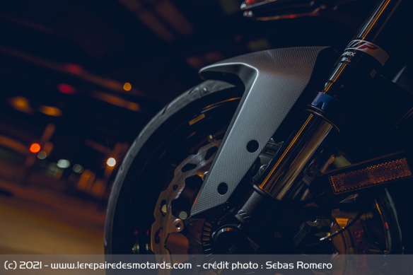 La 1290 Super Duke GT reçoit les suspensions semi-actives WP Apex