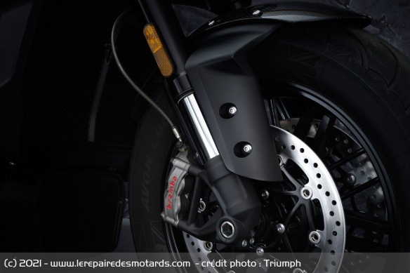 Fourche des Triumph Rocket 3 Black