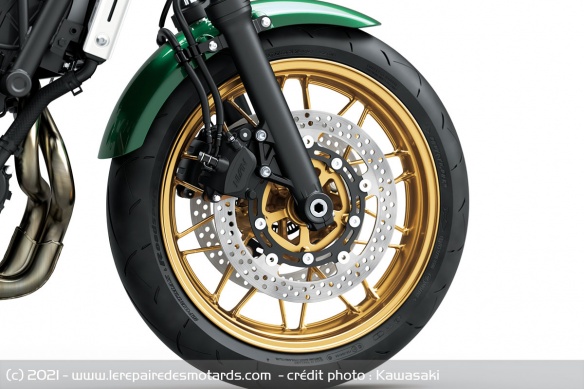 Frein avant de la Kawasaki Z650 RS