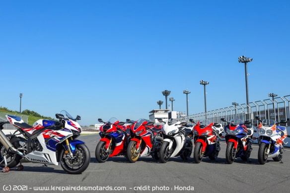 Historique Honda CBR1000RR-R Fireblade