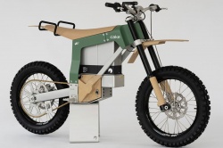 Une moto électrique à l'énergie solaire