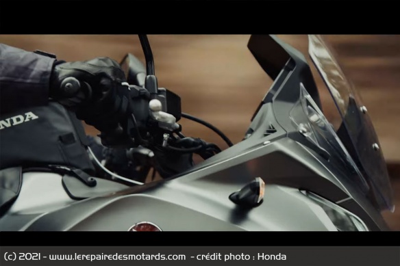 La routière reprend le bicylindre de l'Africa Twin 1100 La routière reprend le bicylindre de l'Africa Twin 1100