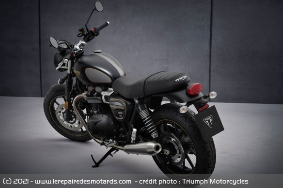 Triumph Street Twin Gold Line