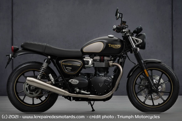 Triumph Street Twin Gold Line