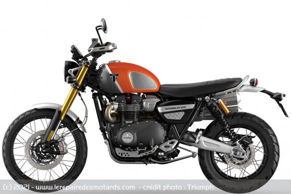 Triumph Scrambler 1200 XE Gold Line