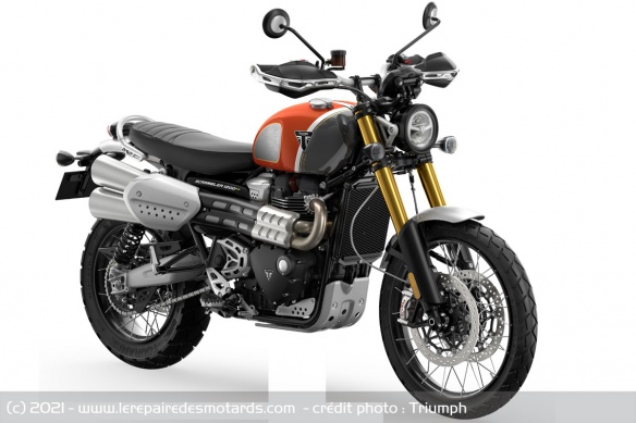 Triumph Scrambler 1200 XE Gold Line