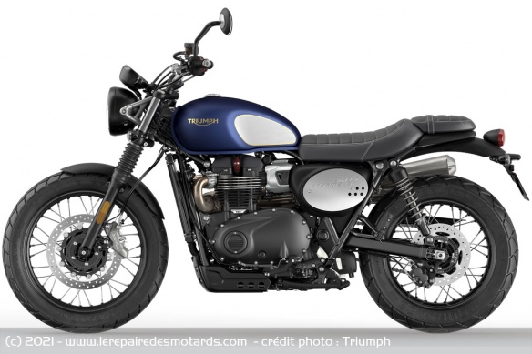 Triumph Street Scrambler Gold Line
