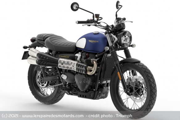 Triumph Street Scrambler Gold Line