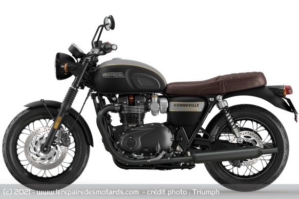 Triumph Bonneville T120 Black Gold Line