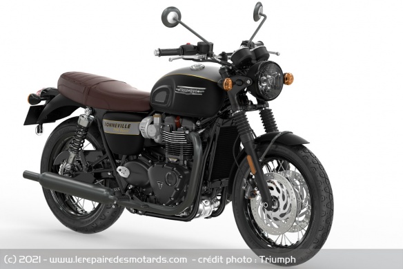 Triumph Bonneville T120 Black Gold Line