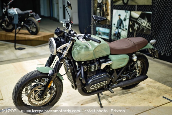 La Brixton Cromwell 1200 sera disponible début 2022 pour 9.999 euros La Brixton Cromwell 1200 sera disponible début 2022 pour 9.999 euros
