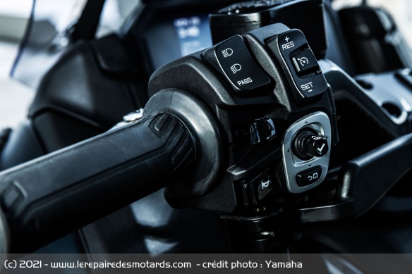 Le Tech Max se dote d'un régulateur de vitesse et de poignées chauffantes