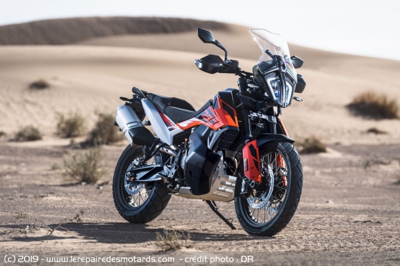 La KTM 790 Adventure d'origine La KTM 790 Adventure d'origine
