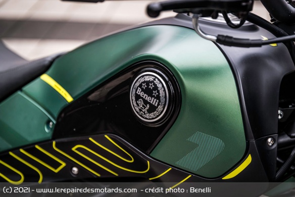 Réservoir de la Benelli Leoncino 125 Réservoir de la Benelli Leoncino 125