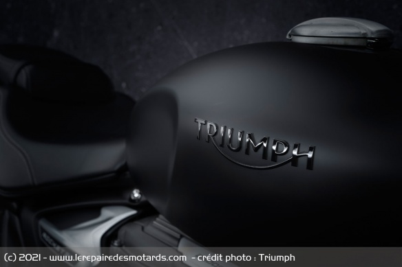 Réservoir de la Triumph Rocket 3 R Black