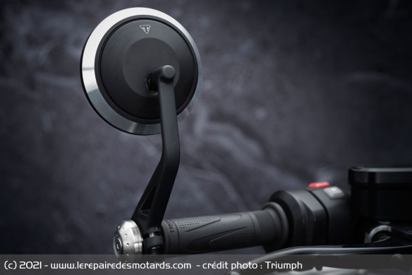Rétroviseurs des Triumph Rocket 3 Black