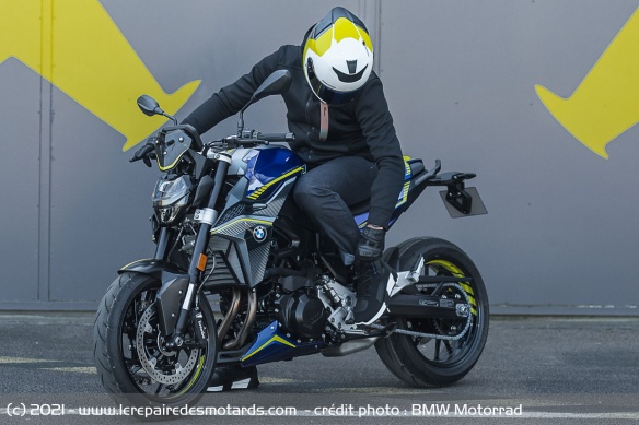 La F900R Force est commercialisée en configuration A2 La F900R Force est commercialisée en configuration A2