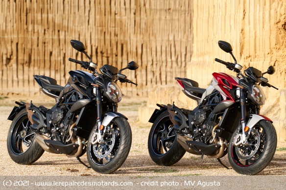Roadsters MV Agusta Brutale RR et RR SCS