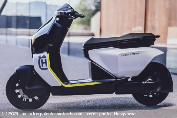 Le Vektorr est un cyclomoteur électrique