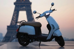 400 km d'autonomie pour ce scooter électrique - Crédit photo : Mob-Ion