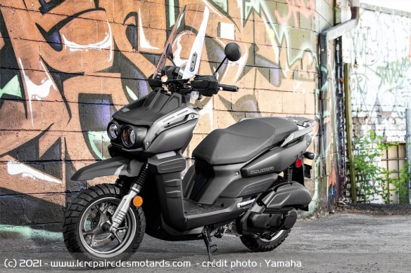 Le modèle va être lancé aux USA avec le moteur de notre XMAX 125 Le modèle va être lancé aux USA avec le moteur de notre XMAX 125