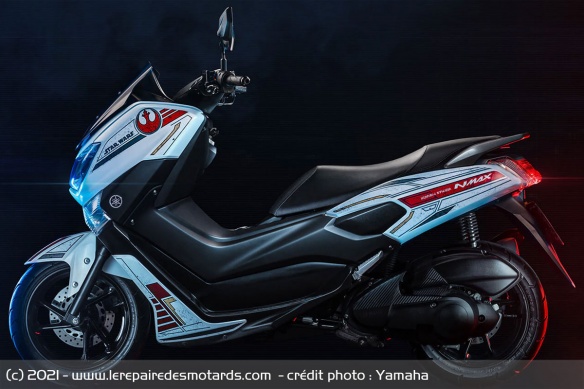 Le Nmax en version 'Alliance Rebelle' Le Nmax en version 'Alliance Rebelle'