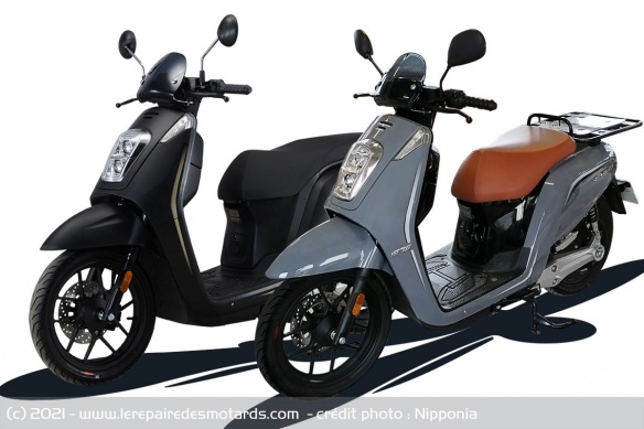 Scooters électriques Nipponia e-viball (125) et e-viball cargo Scooters électriques Nipponia e-viball (125) et e-viball cargo