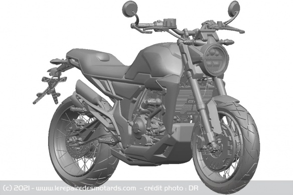 La future Zontes 350GK La future Zontes 350GK