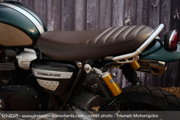 La McQueen Edition opte pour une selle marron