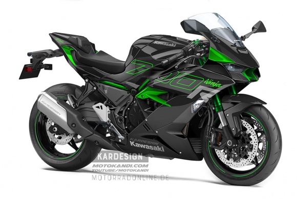 La possible future Kawasaki Ninja 700R