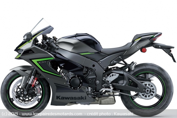 La nouvelle livrée de la ZX-10R 2022 La nouvelle livrée de la ZX-10R 2022