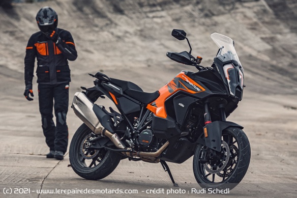 L'ergonomie de la 1290 Super Adventure S a été revue