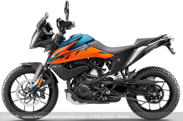 La KTM 390 Adventure 2022 sera disponible dès janvier