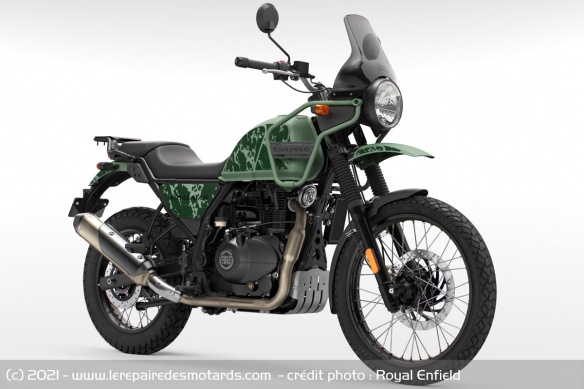 Trail Royal Enfield Himalayan Pine Green