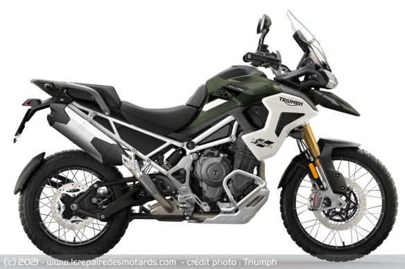 Triumph Tiger 1200 Rally Pro - Matt Khaki