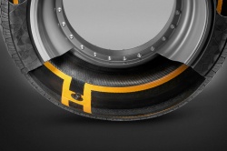 Le pneu connecté débarque sur les routes - Crédit photo : Continental
