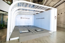 La recharge de véhicule électrique en 10 minutes - Crédit photo : Ample