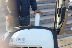 Un scooter français à hydrogène - Crédit photo : Mob-Ion