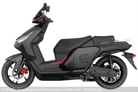 Scooter RED Electric Model E125 Scooter RED Electric Model E125