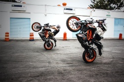 Tamponer les 2-roues pour empêcher les rodéos ? - Photo : Pepe Tapia