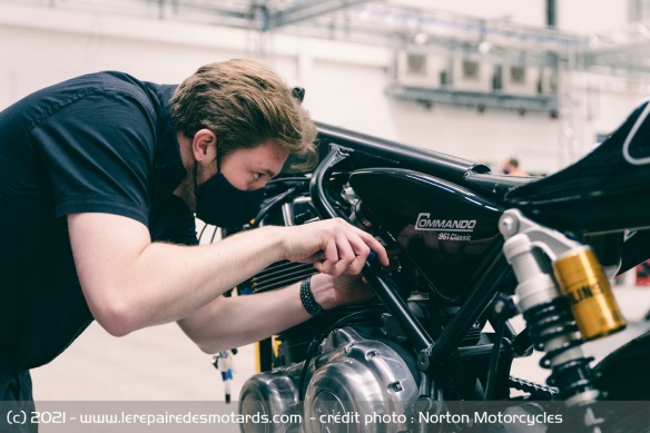 Le site de Solihull devrait permettre de produire 8.000 motos par an Le site de Solihull devrait permettre de produire 8.000 motos par an