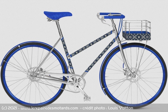 Le vélo Louis Vuitton à cadre ouvert