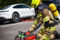 Un extincteur véhicules électriques