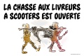chasse scooters ouverte