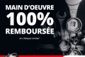 Promo Main oeuvre remboursée atelier