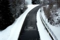 Une route chauffante dgivrante anti verglas