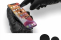 Un sticker tactile gant moto